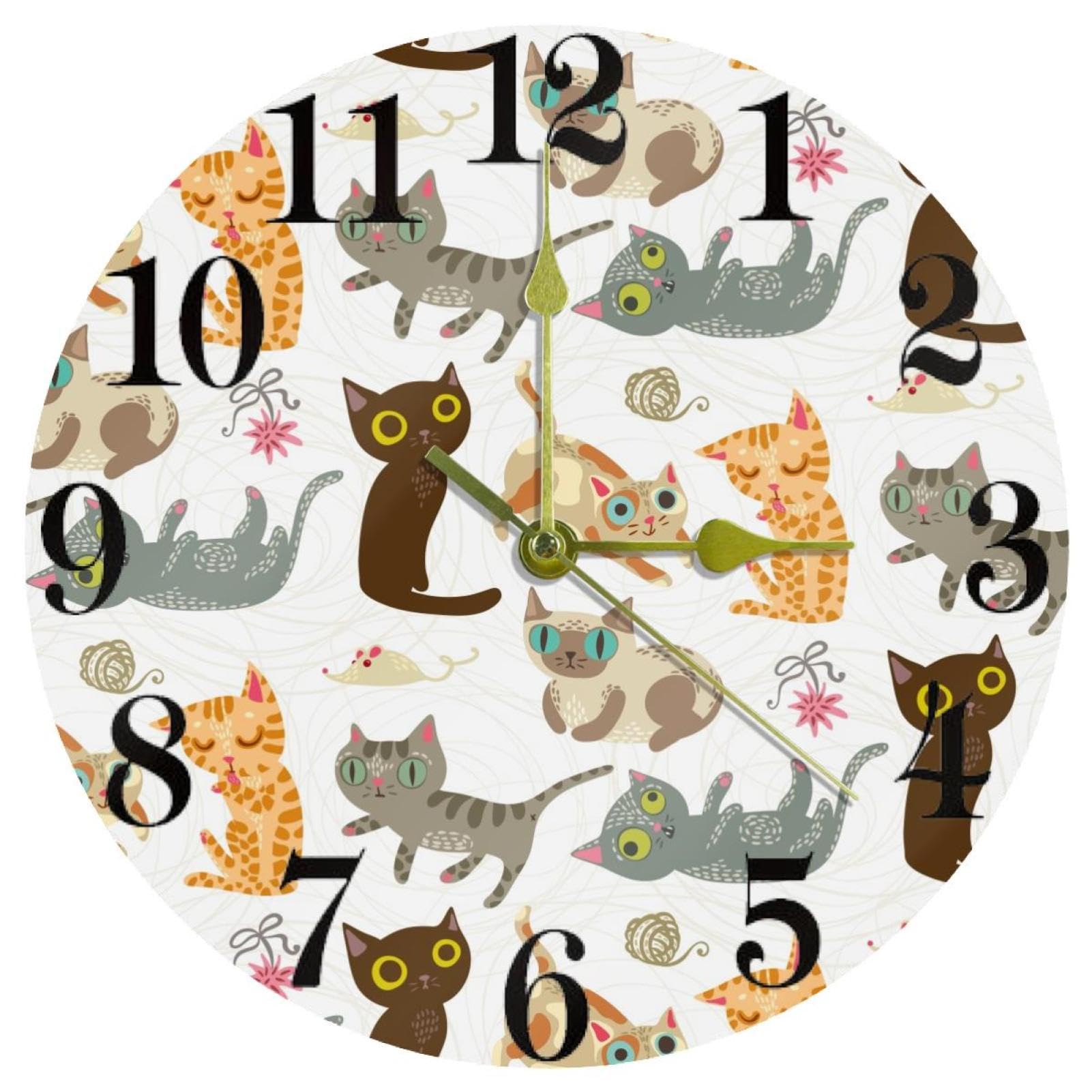 Horloge murale sans tic-tac silencieuse pour bien dormir