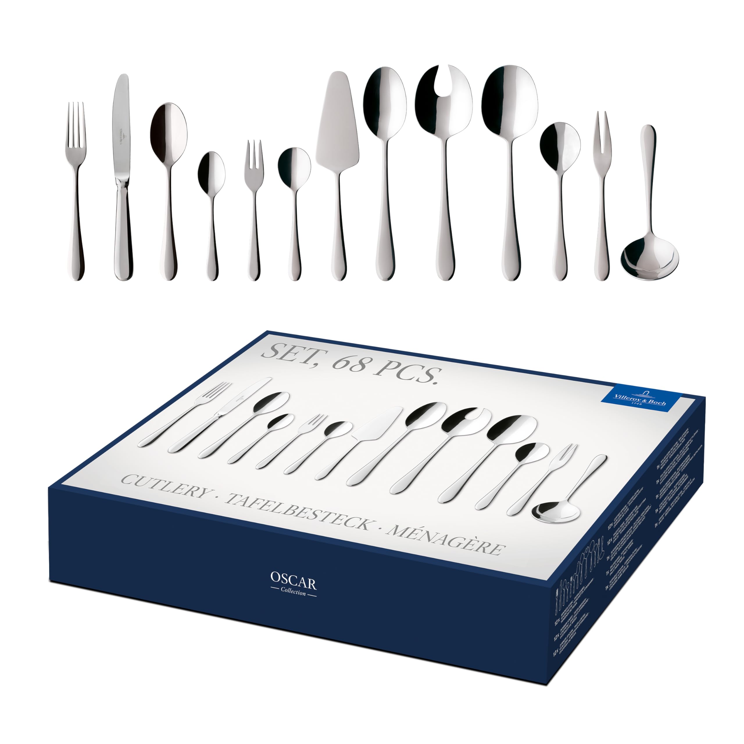 Villeroy-boch ménagère 30 pièces inox - 12-6394-9057