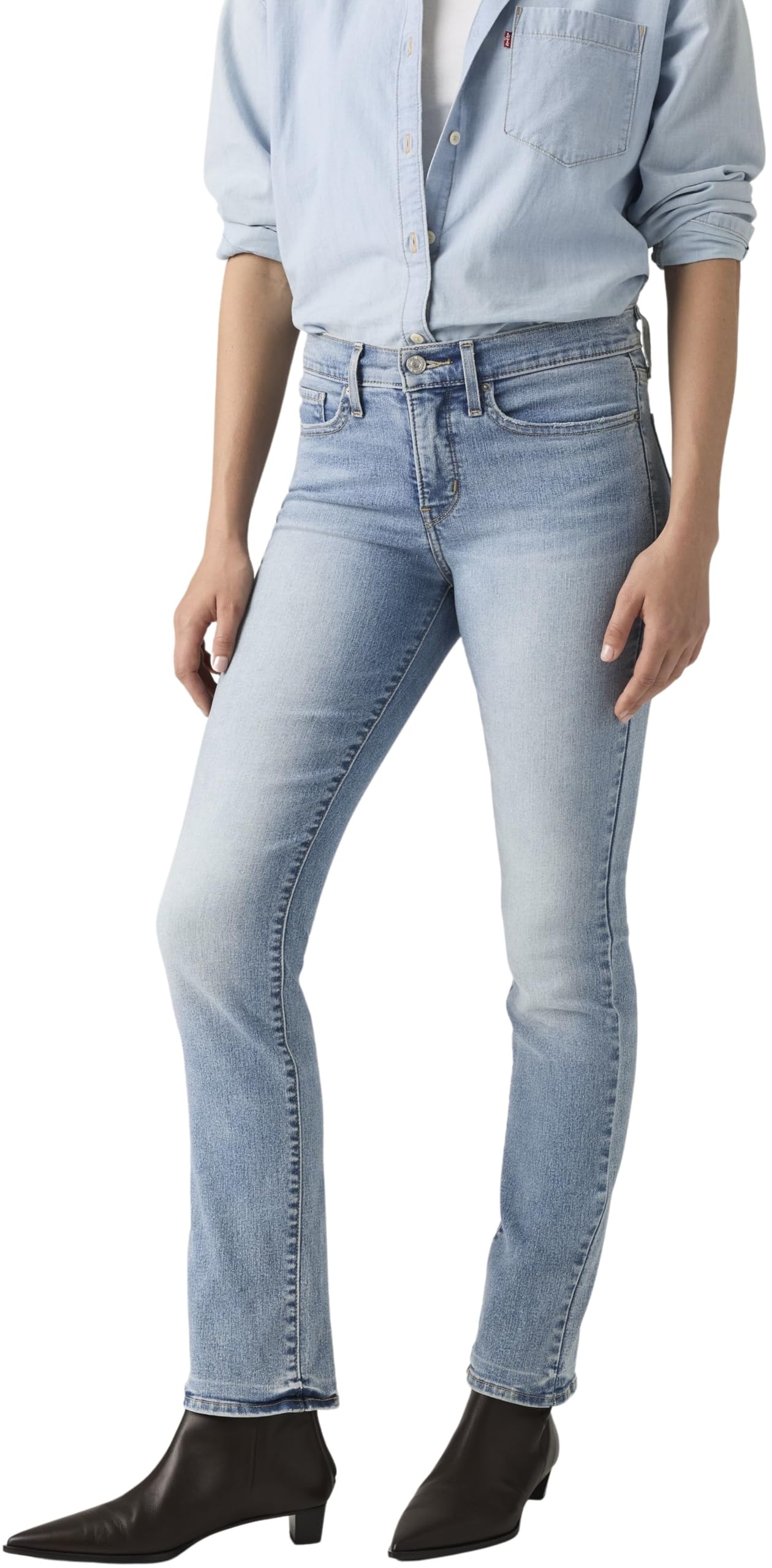 Levi's Damen Jeanshose 314 Shaping mit Stretch-Anteil, Straight Fit