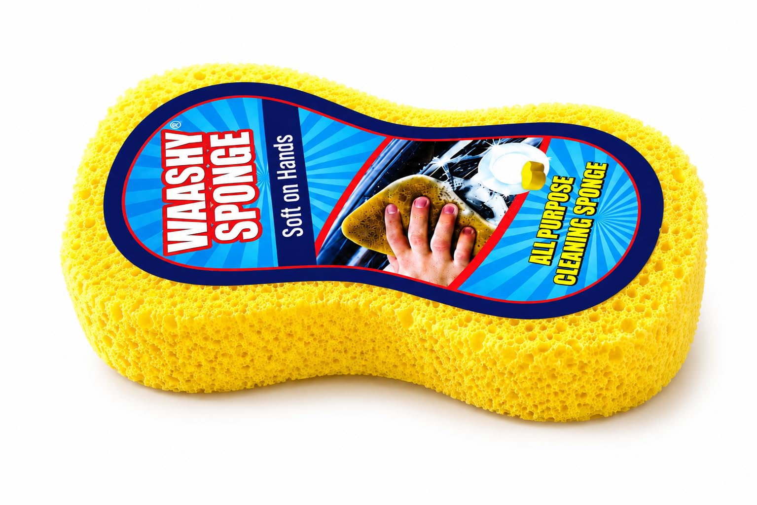 WAASHY Car Washing and Polish Sponge -2 Pieces-image-20