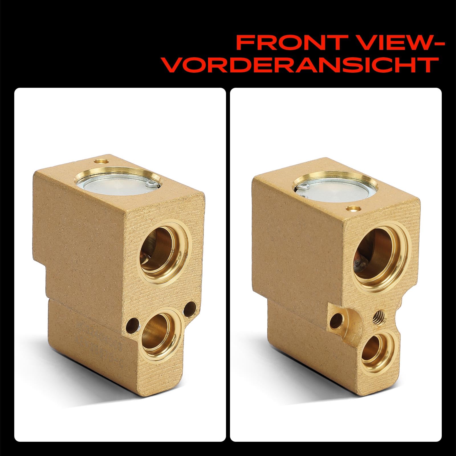Frankberg Válvula de expansión Compatible con A3 8L1 1996-2003 Octavi.a I 1U2 1996-2010 Golf III 1H1 1991-1997 Passa.t 35I 3A2 1988-1996 Polo 6N1 1994-1999 Replace# 1H0820679A
