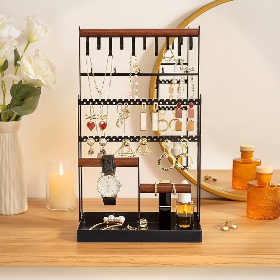 置物 Sparkle4c_Jewelry Amazon.com: ProCase Jewelry Organizer Stand Necklace