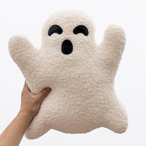 Miniatura 2 de Almohada fantasma, ropa de cama de Halloween, almohada en forma de fantasma, almohada de fantasma, almohada fantasma de Halloween (15.7 pulgadas)