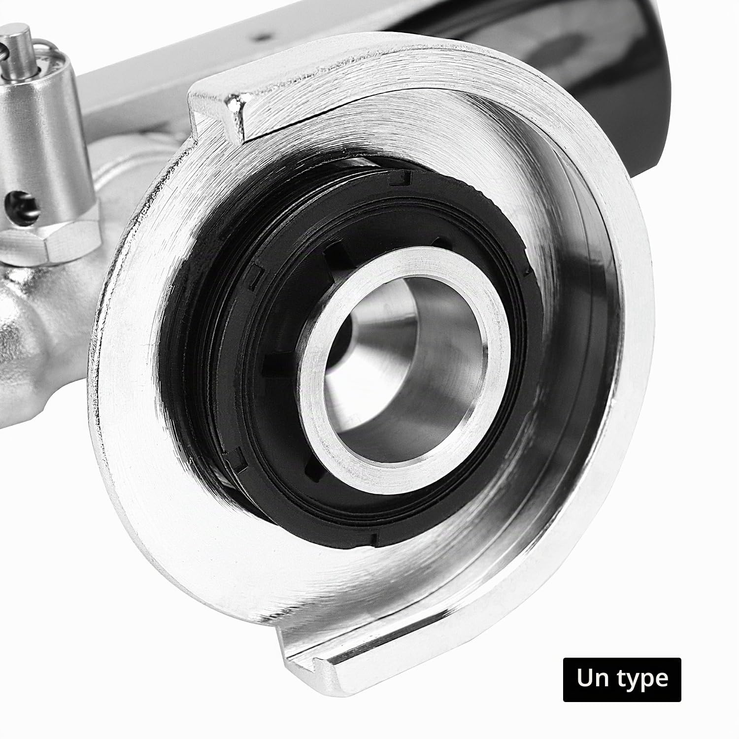 QWORK® Coupleur de Fût de Bière A Type avec Soupape de Surpression, G5/8, en Laiton et Acier Inoxydable 304
