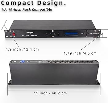 蛍光灯・電球 Pknight EasyNode Plus ArtNet sACN DMX Pknight ArtNet DMX Ethernet Lighting Controller Interface, 3