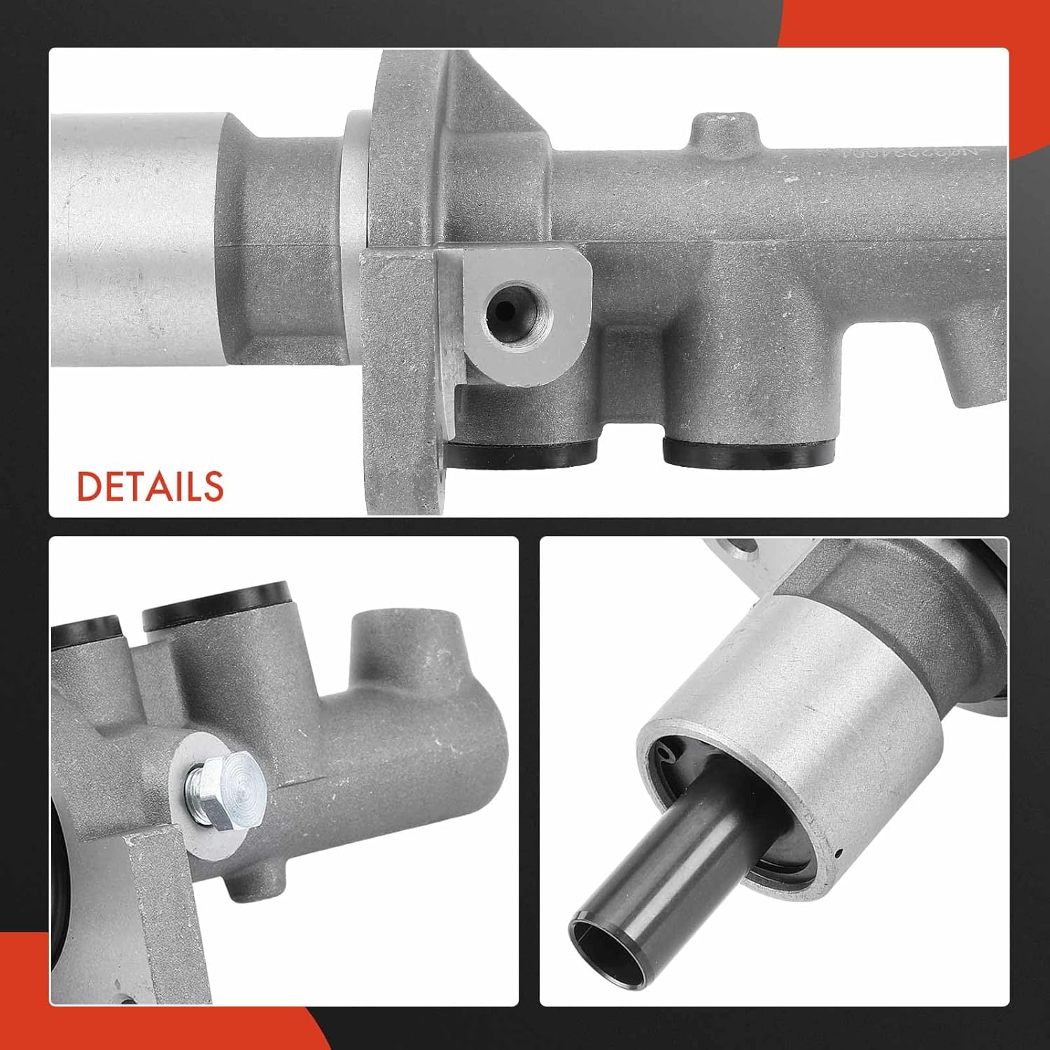A-Premium Brake Master Cylinder Compatible with Mercedes-Benz Vehicles - 190D 1984-1989, 190E 1984-1993, C220, C280 1994-1996, C36 AMG 1995-1996, E320 1994-1995 - Replaces 0044301701, 0044302401