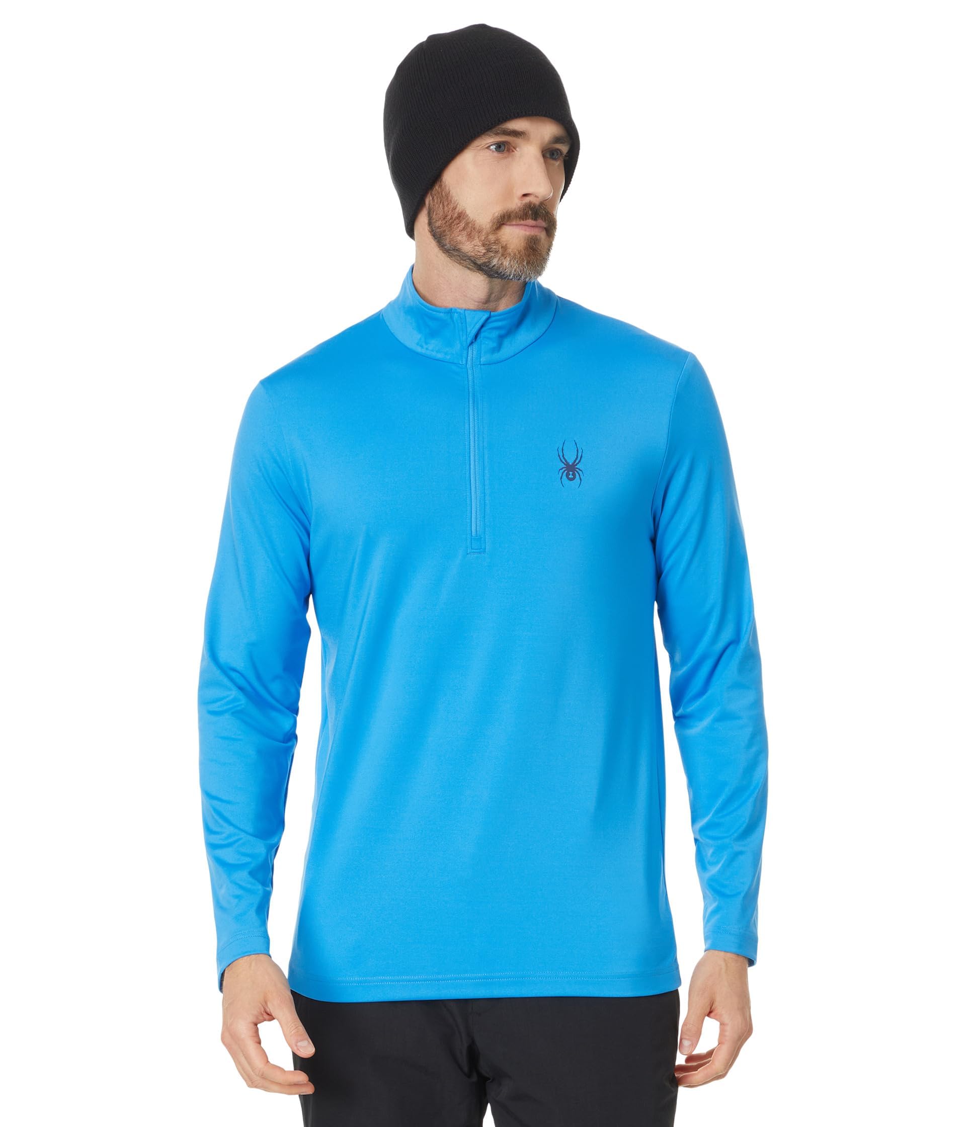 Spyder Men's Aether Blue Standard Prospect 1/2 Zip,