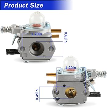 MOTOALL C1U-K52 Carburetor with Tune Up Air Filter Kit for Echo SRM-2110 GT-2000 PE-2000 PP-800 PPF-2100 PPT-2100 Trimmer Carb