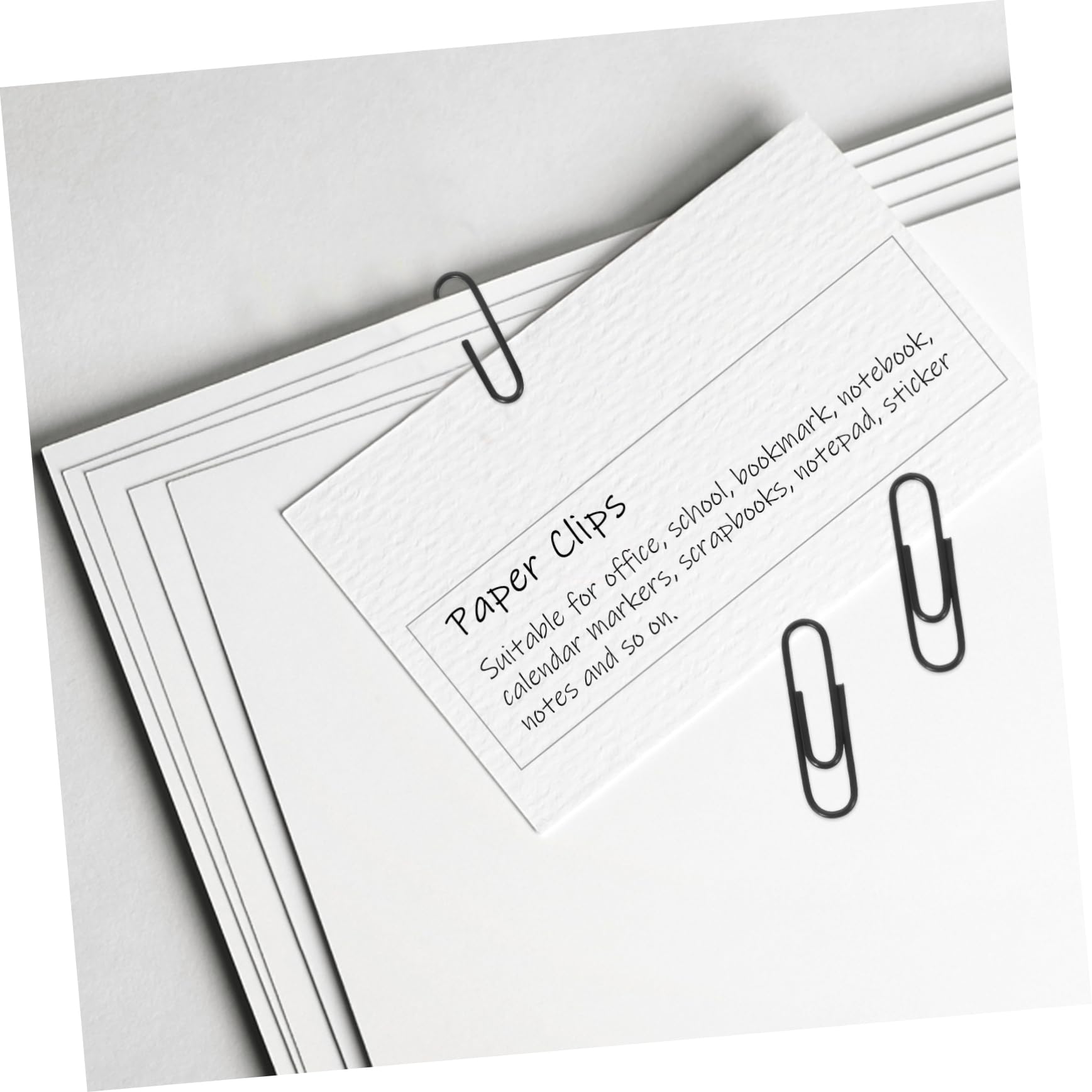 Angoily 4 Set Clip Metallo Creative per Ufficio Clip per Documenti Accessori per Organizzazione Note e Biglietti Visita Design Elegante
