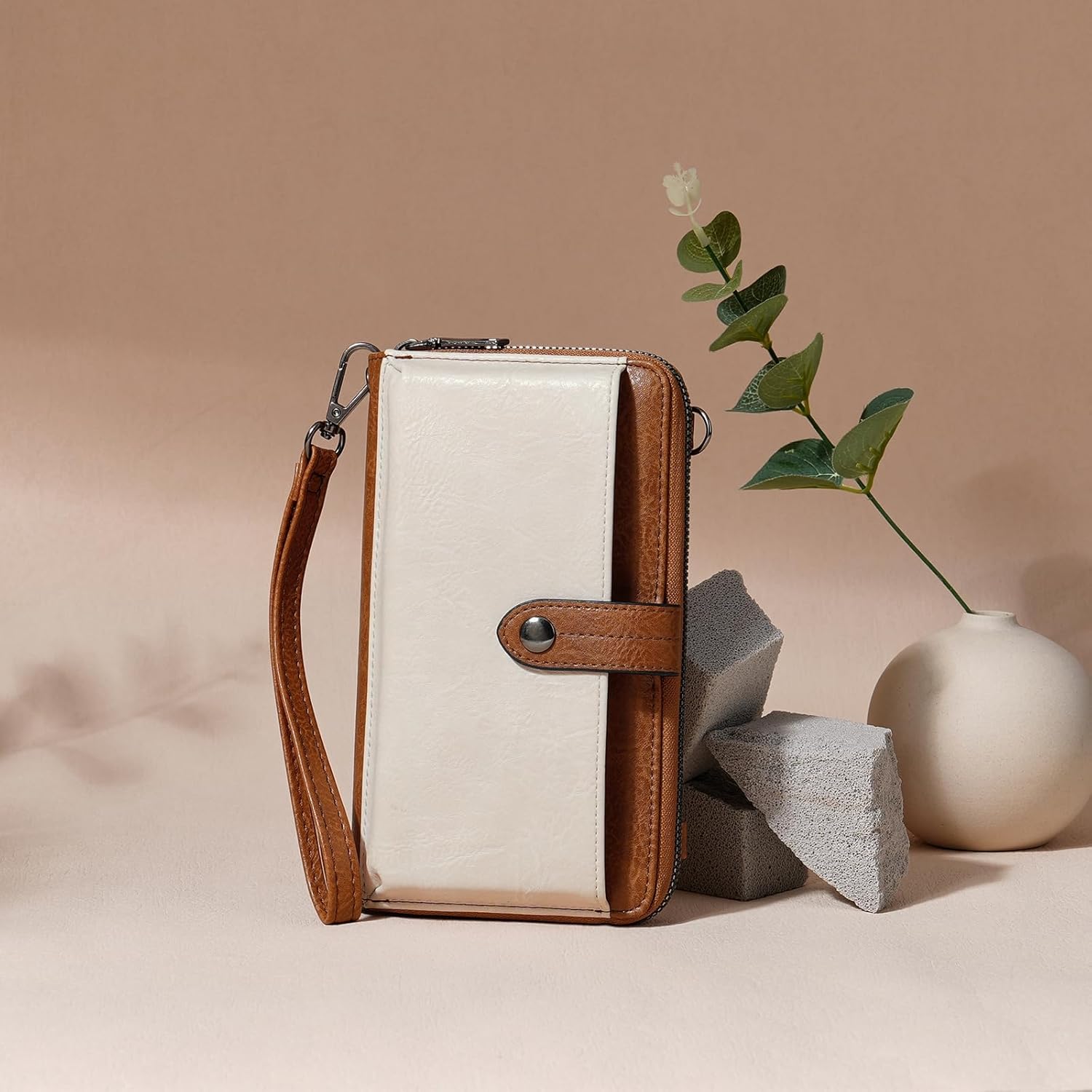 GOIACII Small Phone Purse Crossbody Bags for Women Cute Travel Wallet Soft Vegan Leather - Image 3