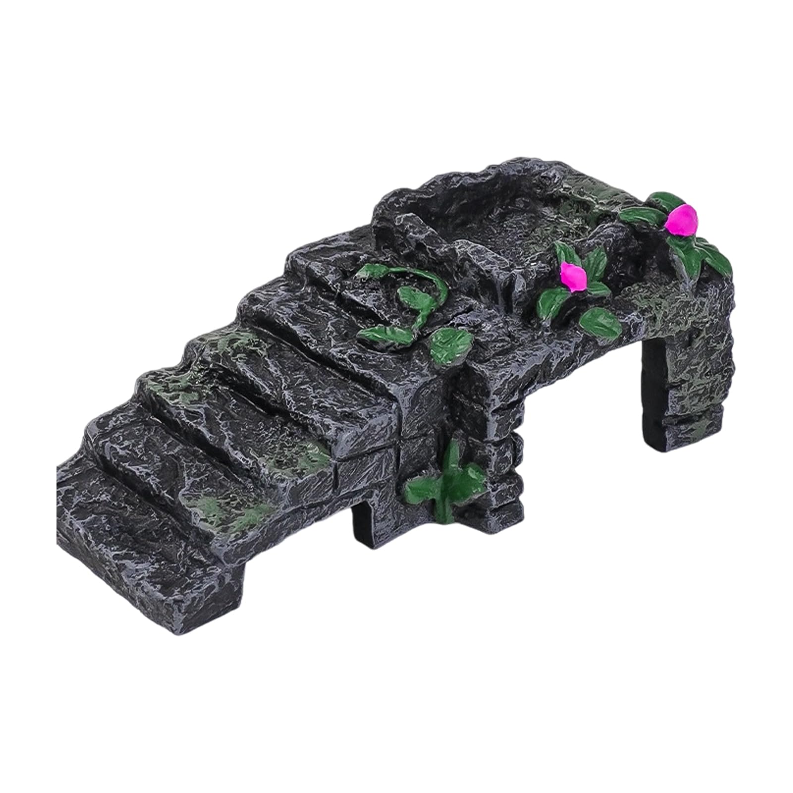 NEWFT Aquariums Landscape Artificial Cave Fish Tanks Landscaping for Shrimp Breeding Landscape Ornaments Bark Craft