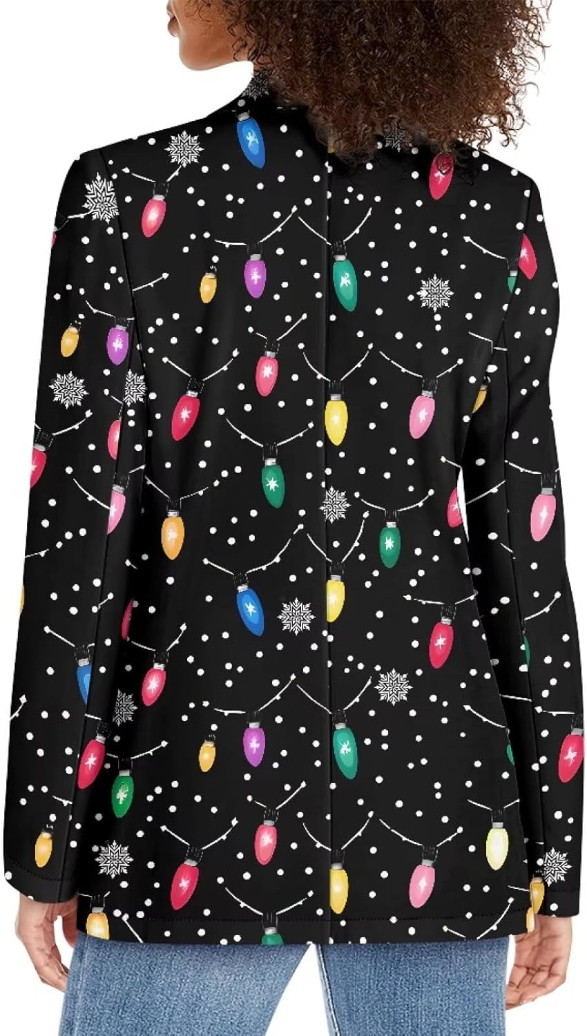 Women's Casual Blazer Long Sleeve Regular Fit Lightweight One Button Jacket Wedding Party Coat