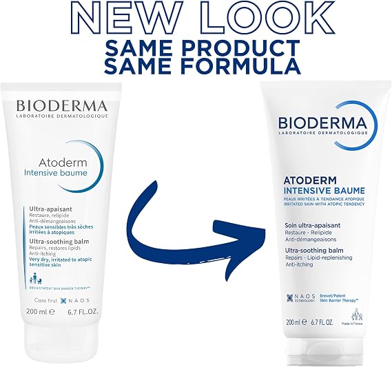 Bioderma Atoderm Intensive Balm Çok Kuru ve Atopi Eğilimli Ciltler için Nemlendirici Onarıcı Bakım Kremi Bebek, Çocuk ve Yetişkin Kullanımına Uygun 200 Ml