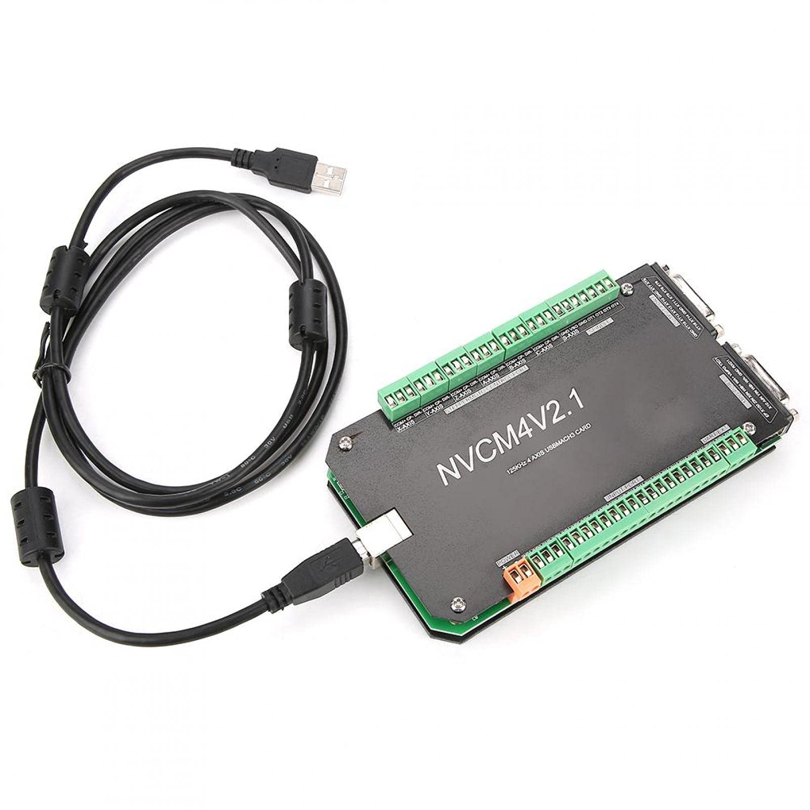 Contrôleur de Mouvement CNC, Contrôleur CNCN NVCM 4 Axes Carte D'interface USB MACH3 pour Moteur Pas à Pas