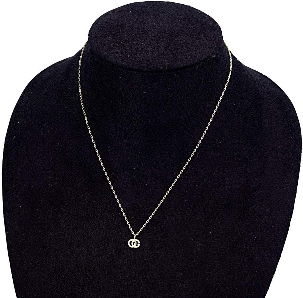 [グッチ] GUCCI ランニング GG K18イエローゴールド×トパーズ ペンダント ネックレス 481638-J8550-8076 [並行輸入品]