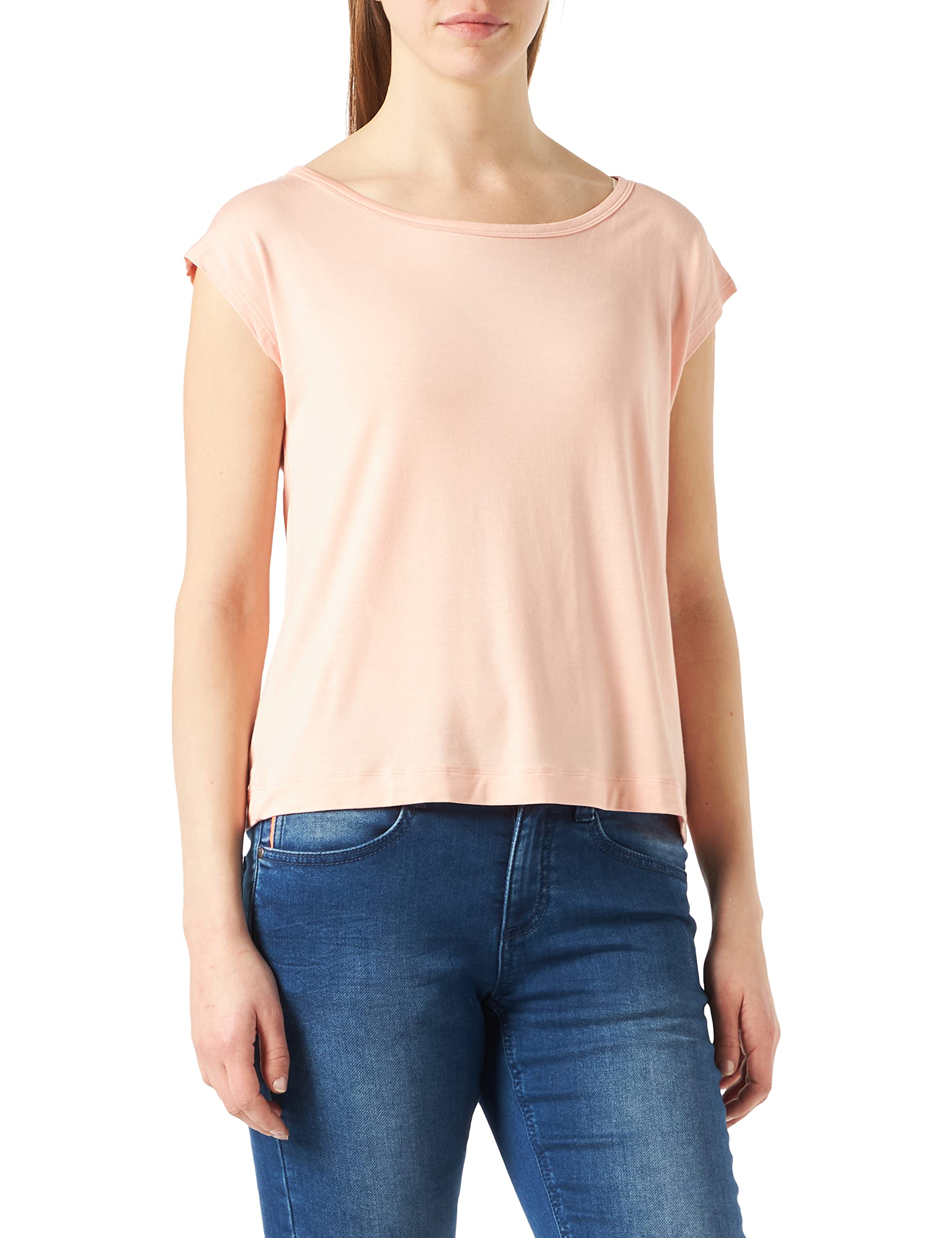 Calvin Klein S/S Cuello Ancho Camiseta de Pijama para Mujer