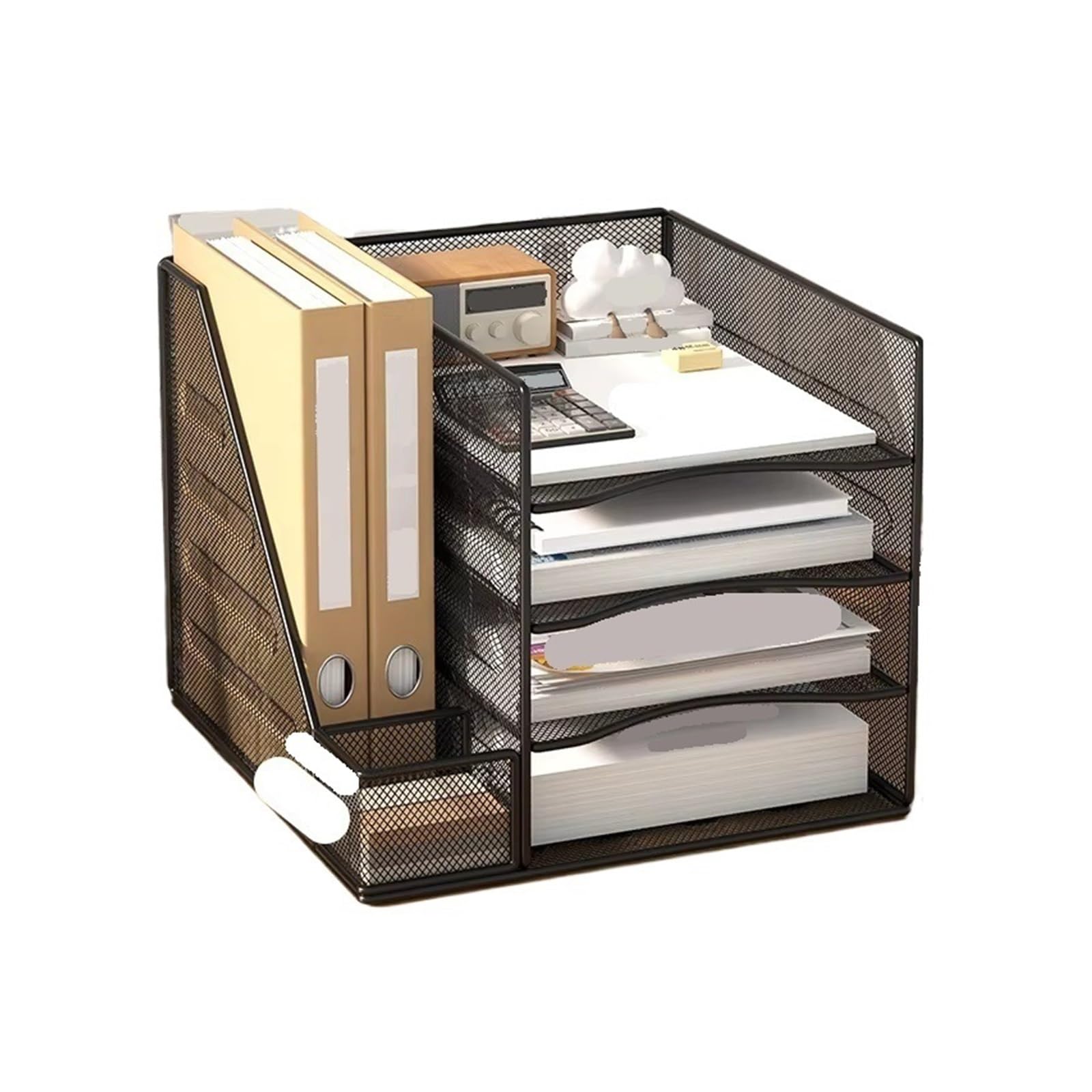 Organiseur de bureau pour trier vos documents et ranger vos stylos
