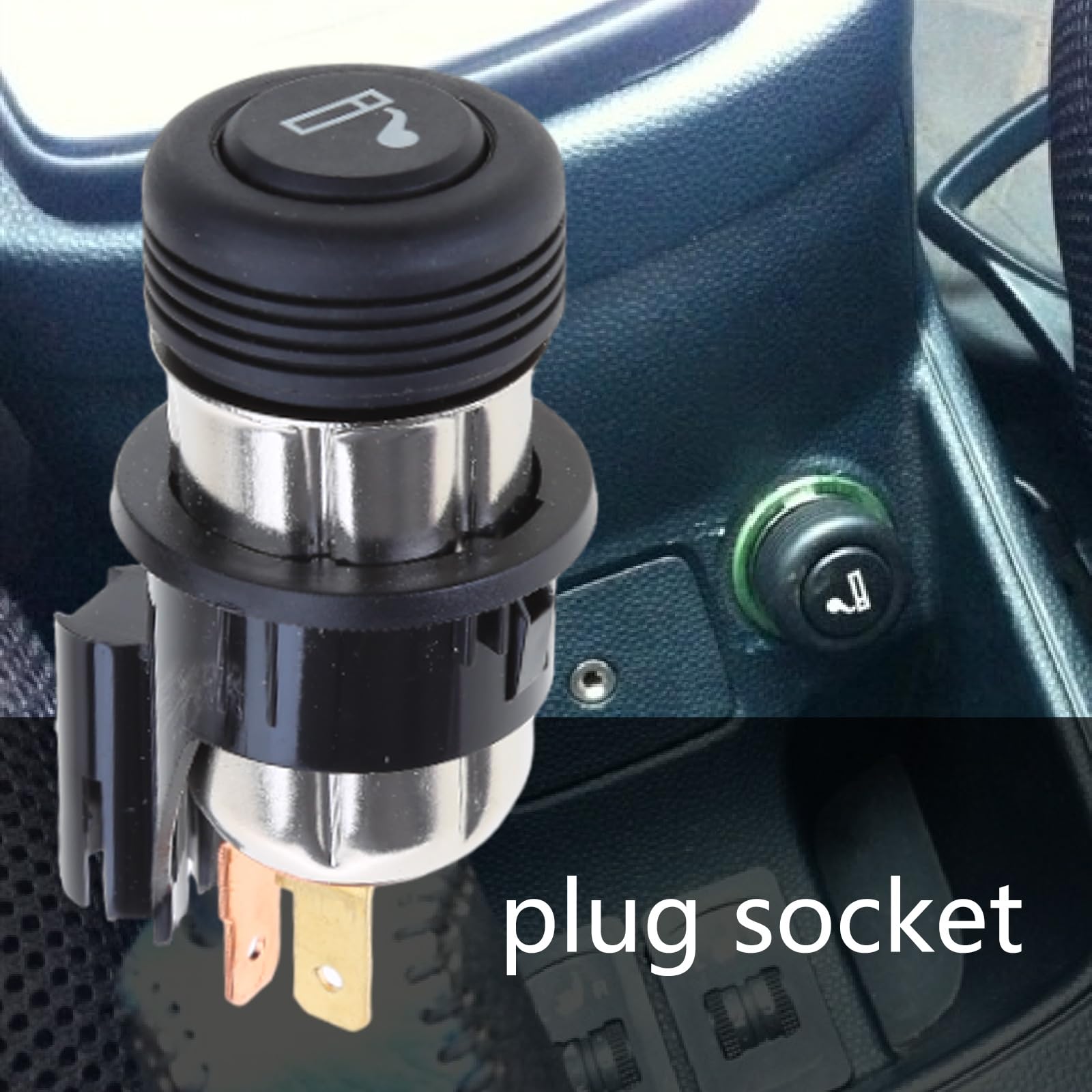 Adaptador de enchufe para encendedor de coche para 98AG15K047AD S-MAX