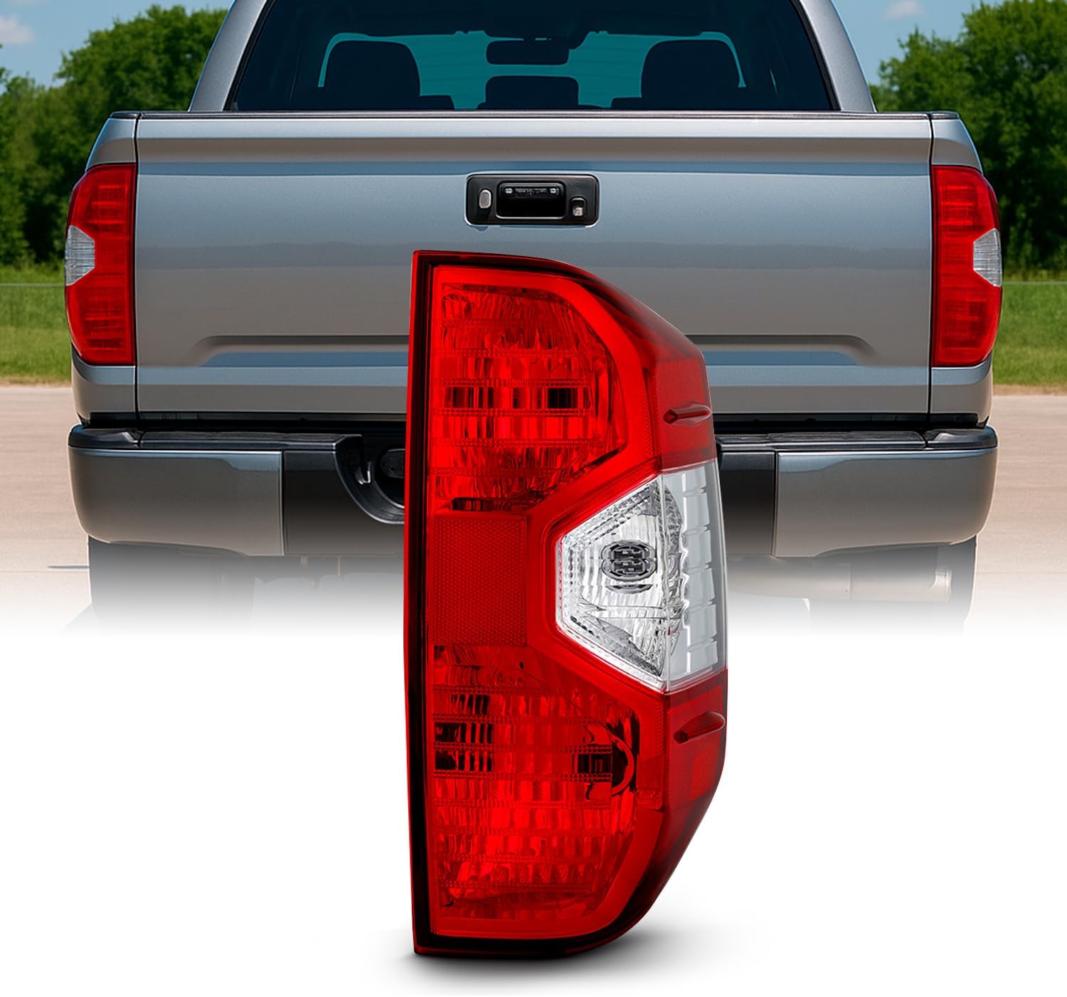 AKKON - For 2014-2021 Toyota Tundra OE Direct Replacement Tail Lights Brake Lamps (Passenger Right Side Only)