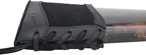 Miniatura 7 de WAYNE'S DOG Almohadilla de retroceso de cuero antideslizante, extensión de culata antideslizante para rifles, escopetas