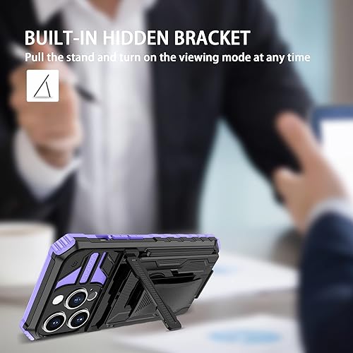 Miniatura 3 de Funda para teléfono compatible con Xiaomi POCO X3X3 NFCX3 Pro con rotación de 360 para cinturón con clip, protección de grado militar, resistente a