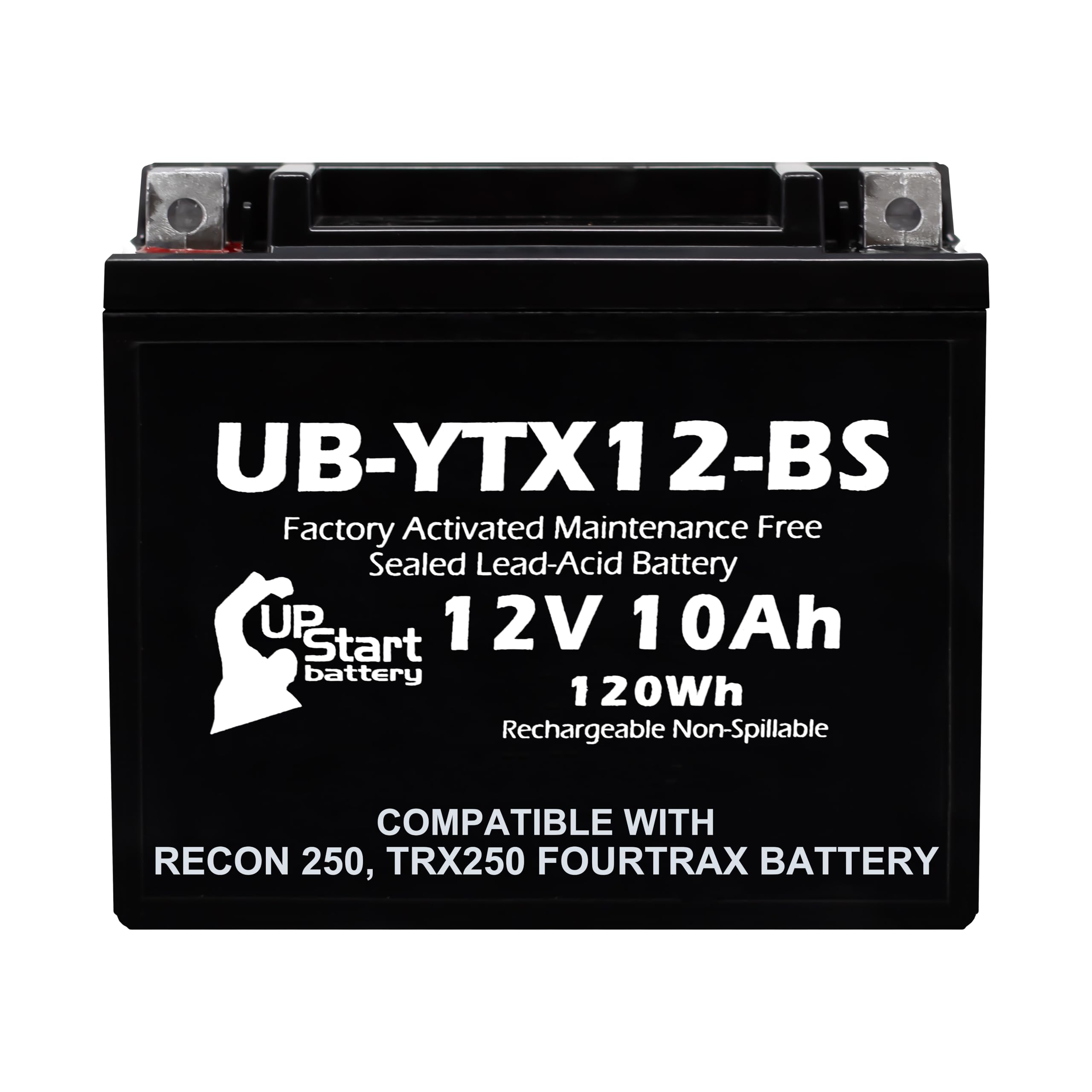Upstart Battery UB-YTX12-BS 12V 10Ah ATV Battery