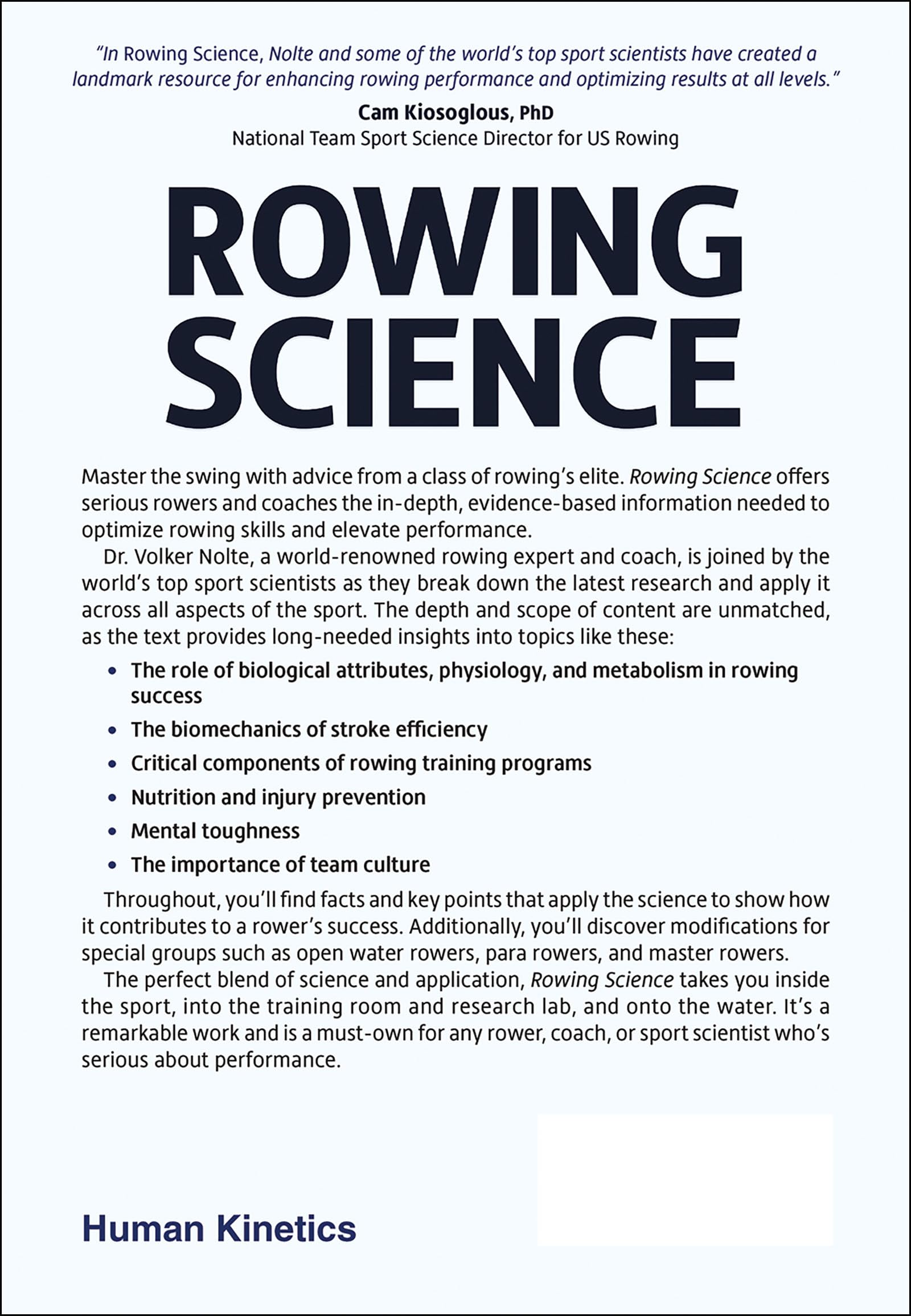 Rowing Science