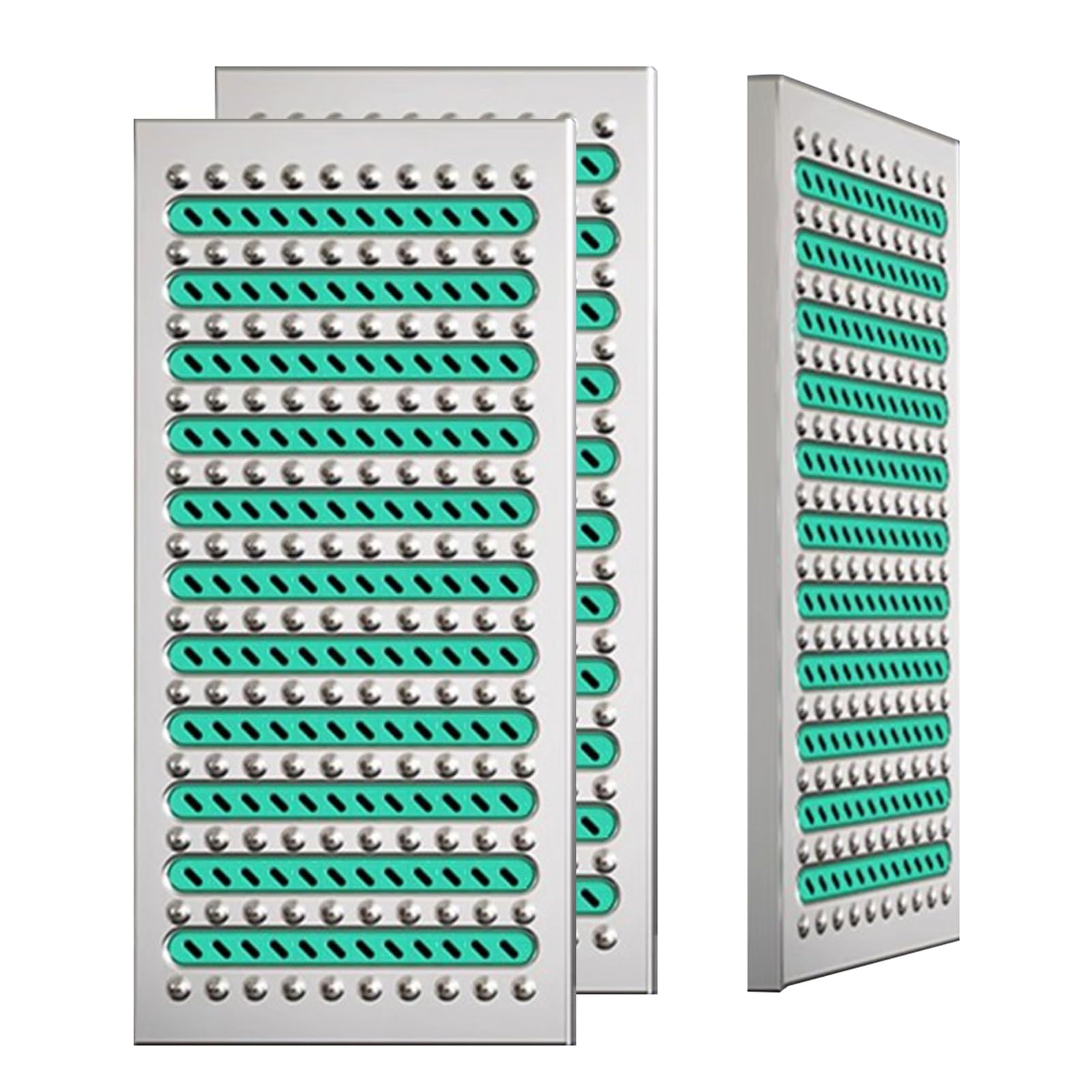 Grille de caniveau de drainage en béton acier inoxydable 58x25cm