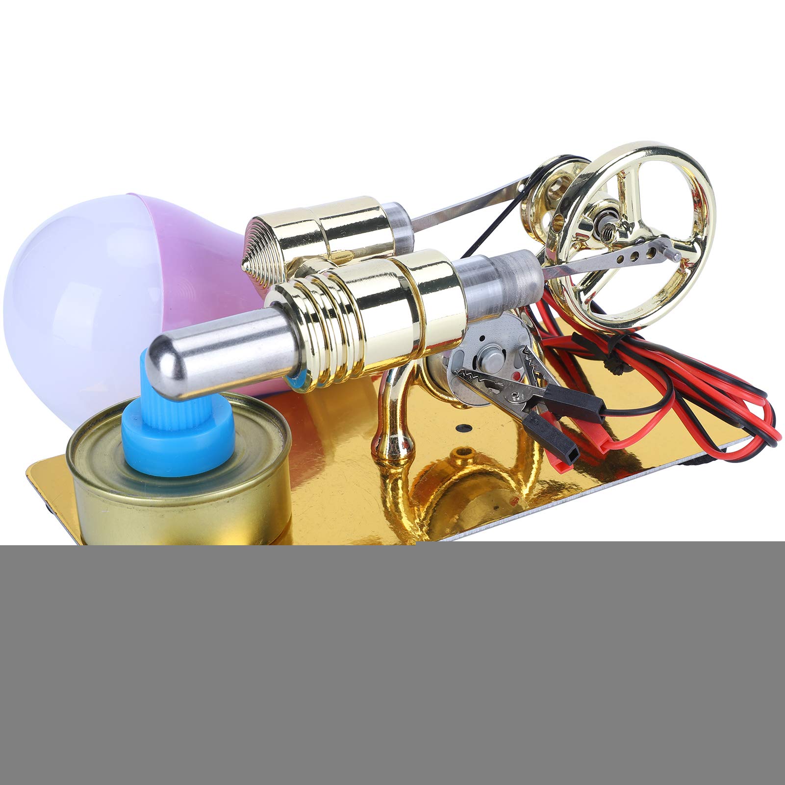 Stirling Engine, Model Engine Kits, Model Generator Motor Bulb External ...