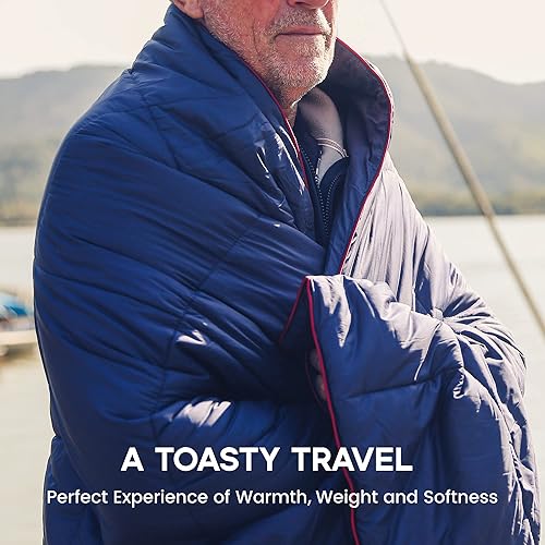 Miniatura 4 de Manta de campamento al aire libre, manta alternativa, resistente al viento, resistente al agua, acolchada, cálida, ligera, plegable para exteriores,