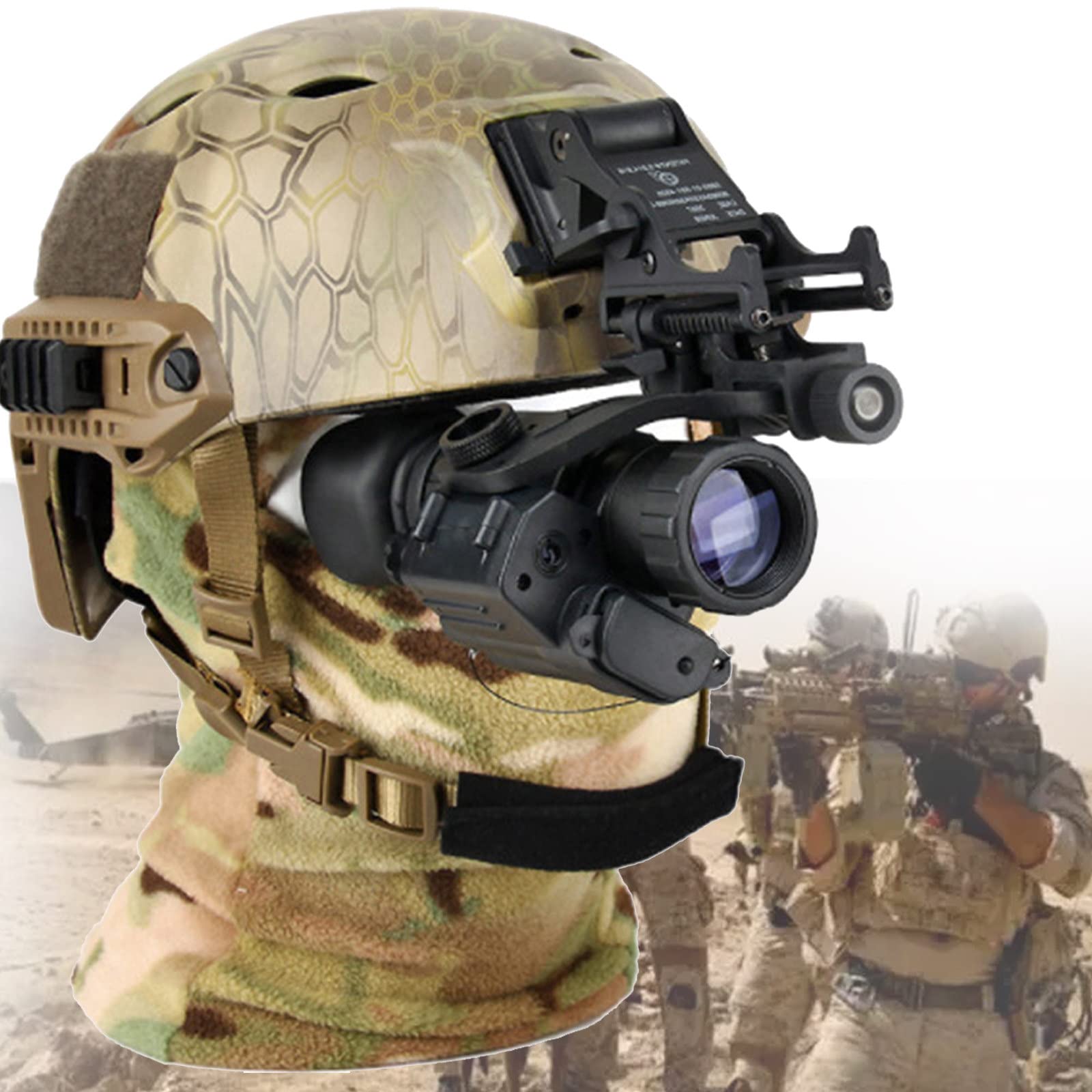 Cyfrowe monokulary noktowizyjne na podczerwień,Monocular Night Vision Scope Military Grade Digtal,Cyfrowy zoom 1080P Full HD Zapisz zdjęcia