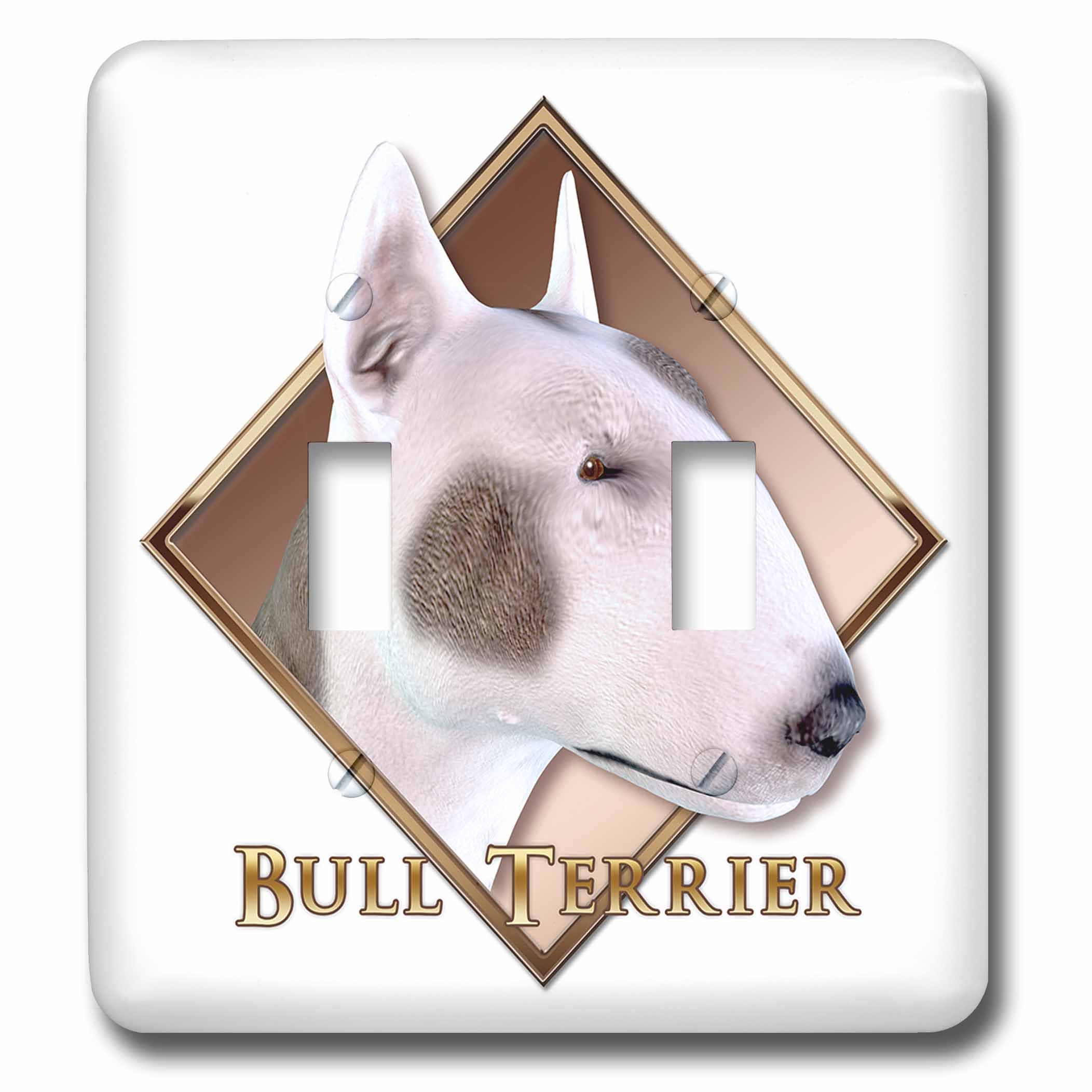 Interrupteur Bull Terrier pour remplacer une plaque électrique et personnaliser sa maison