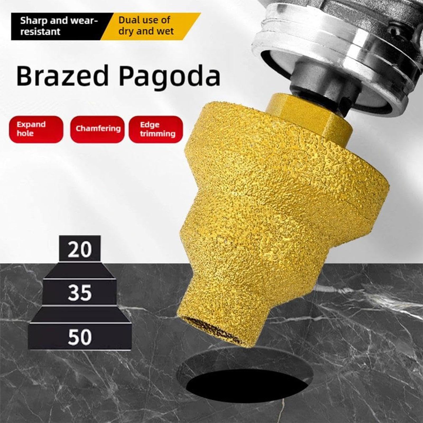 Metal Drill Bit Hole Expander Conical Step Drill Bit For Metal Woodworking Concrete Tile Bevel Chamfer Drill Bits For Precision Drilling In Various Materials Like Steel, Wood, And Ceramic