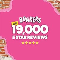 Vista 5 de Bonkers Fuggler Old Tooth Squeaky & Plush Dog Toy, Tie Dye for Playtime, 8 inches