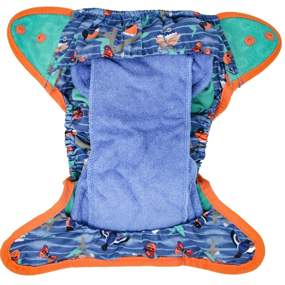 Pannolino Di Stoffa In Bamb&ugrave; Close Pop-in - Taglia Unica Dalla Nascita Al Vasino, Chiusura Aplix, Design Elegante