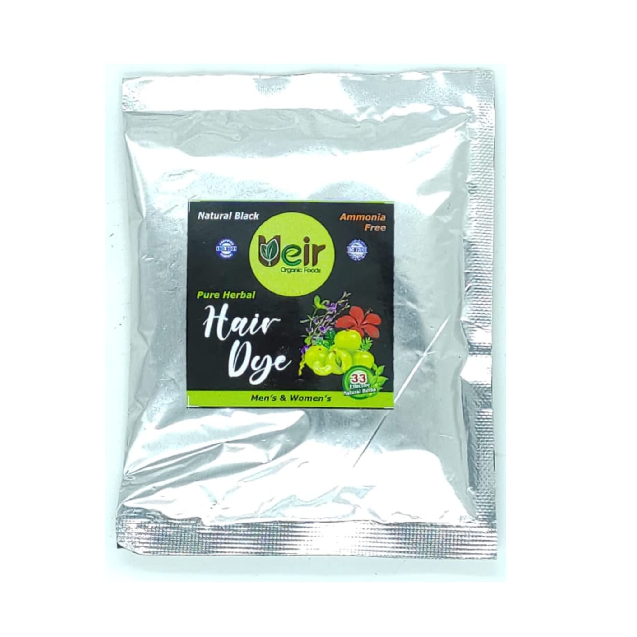 Ueir Organic Foods Organic Pure Herbal Hair Dye - 20g ,Long lasting Colour Hair Silky & Smooth Smoothness & Shine Women & Men, Organic Herbal Organically Natural Hair Powder Cleansing-image-36