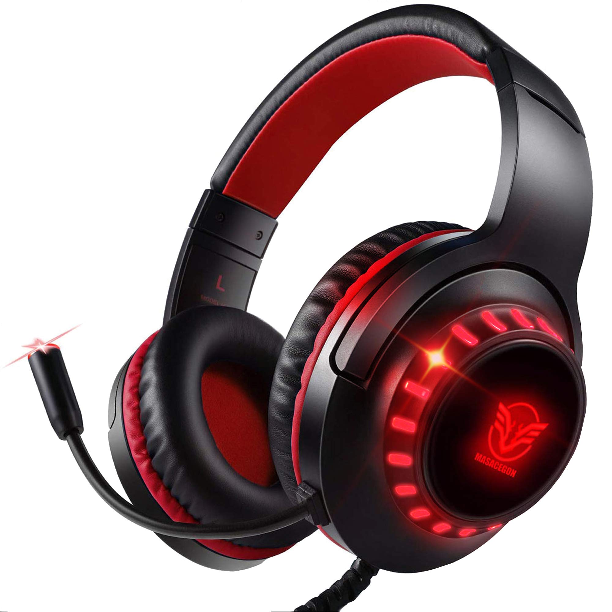 Pacrate Gaming Headset for PS4 Xbox One 