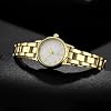 Reloj TWOPTION para Mujer Impermeable, Pulsera Analógica Delgada de Cuarzo, Regalo de Navidad 5