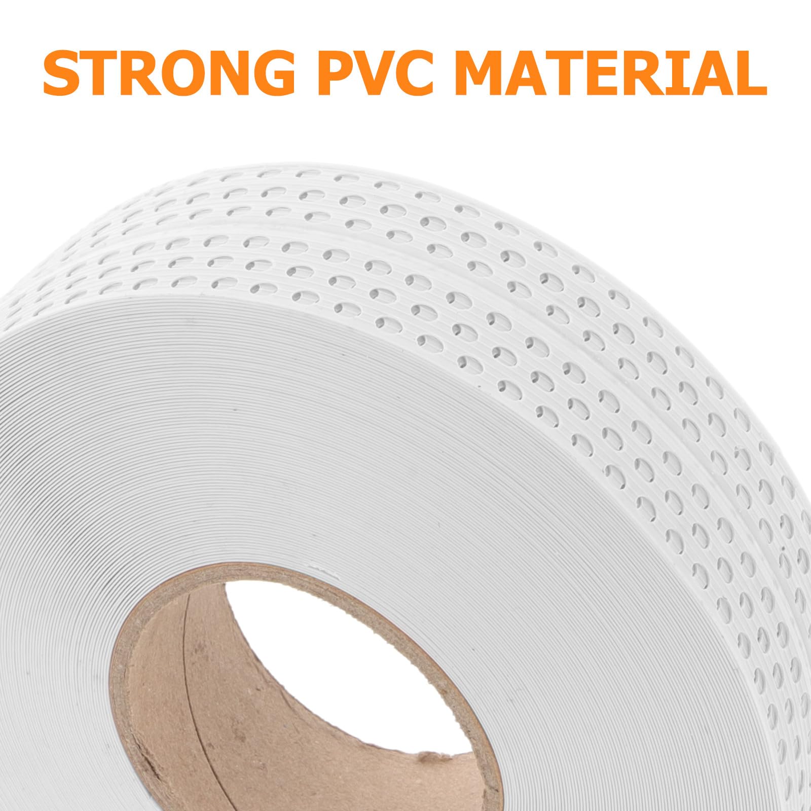 GALPADA Cinta para Esquinas Multiusos de PVC Compatible Masillas para Paneles de Yeso en Interiores de Construcción