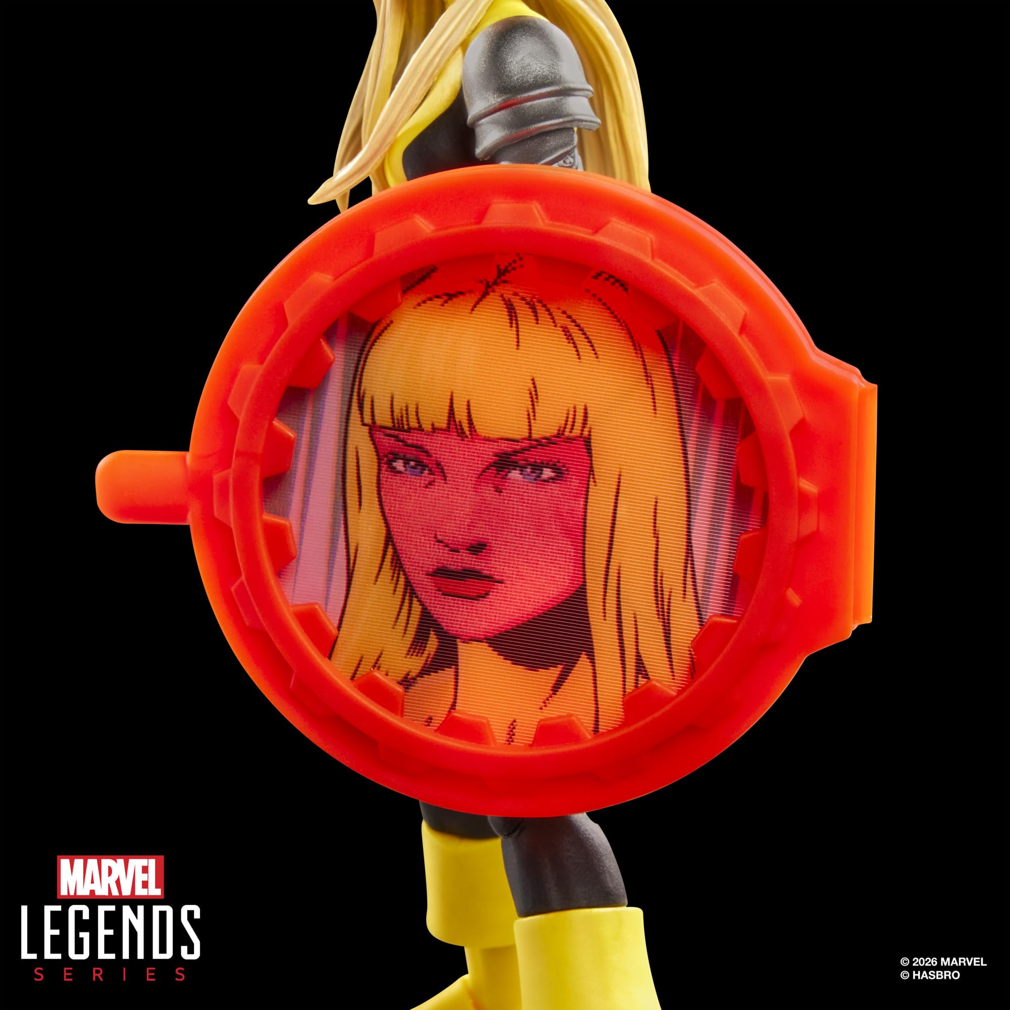 Marvel Legends Series, Figurine de Collection Secret Wars Magik de 15 cm avec Bouclier lenticulaire, inspirée des Bandes dessinées X-Men and New Mutants