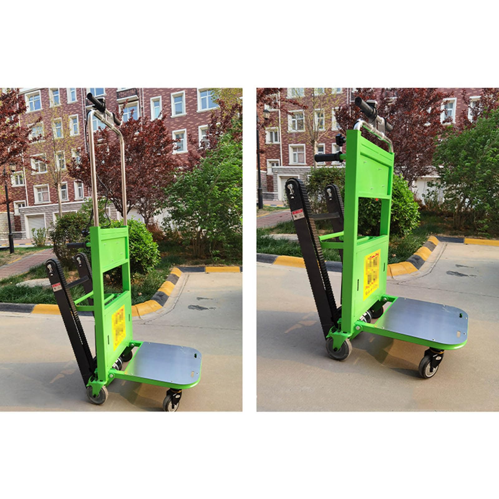Carrello Elettrico per Salire Le Scale, Pieghevole, capacità di Carico Massima di 200 kg, Utilizzato per Lo Spostamento di Mobili, Elettrodomestici Pesanti, Materiali da Costruzione,300KG