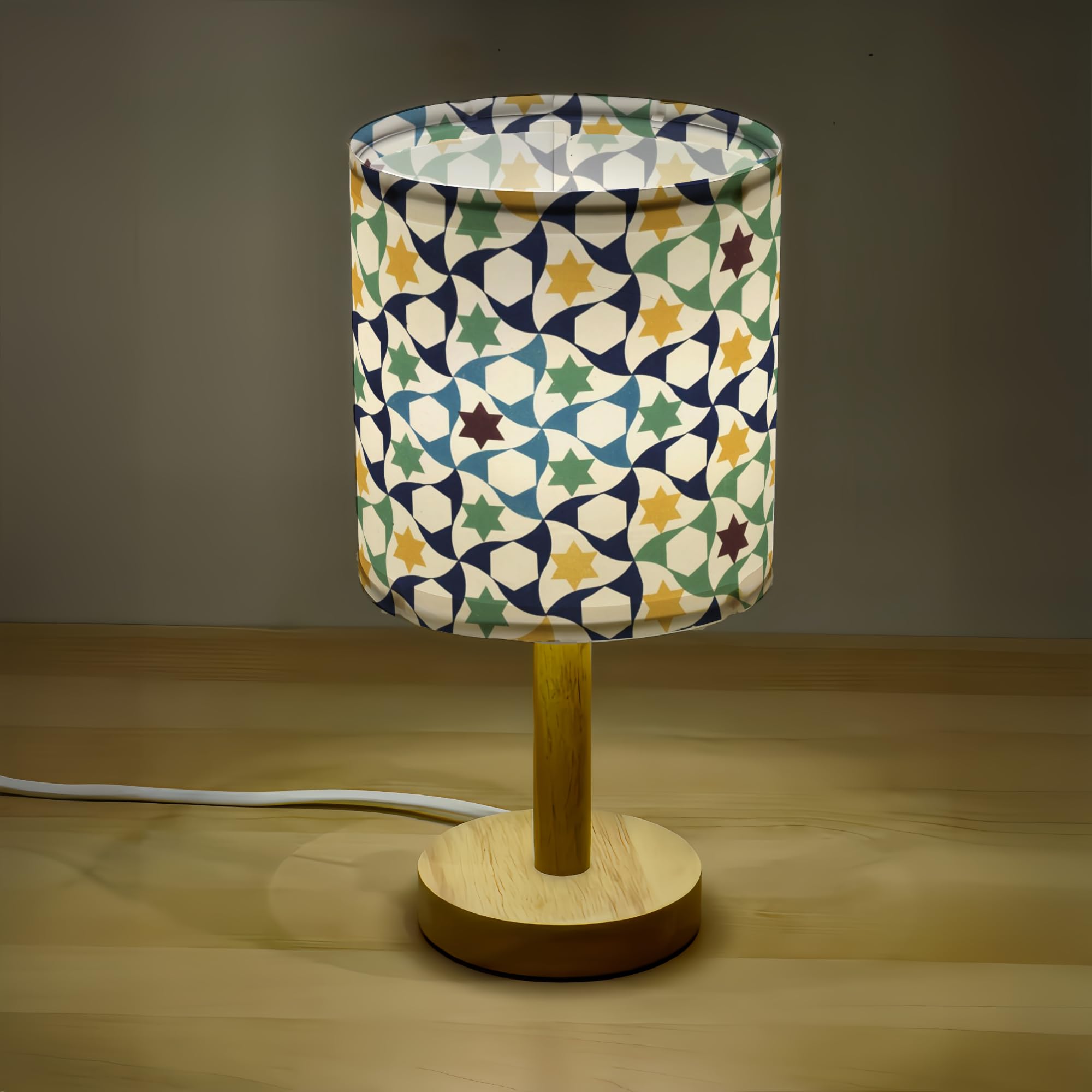 Bellaluma Lampada da comodino Lampada da comodino Candeeiro Mesa de Cabeceira Lampade da comodino Lampada da camera Lampada da tavolo (Star Of Alhambra, 1 unità)