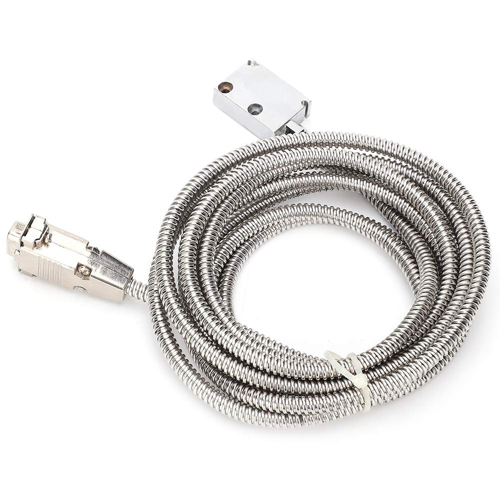 FTVOGUE Magnetyczny Enkoder Liniowy Głowica Odczytująca Frezarka ze Stopu Aluminium Enkoder Liniowy Rozdzielczość 5 μm Kabel DC5V IP67 o Długości 9,8 Stopy do Frezowania Maszyn do Szlifowania Kamienia