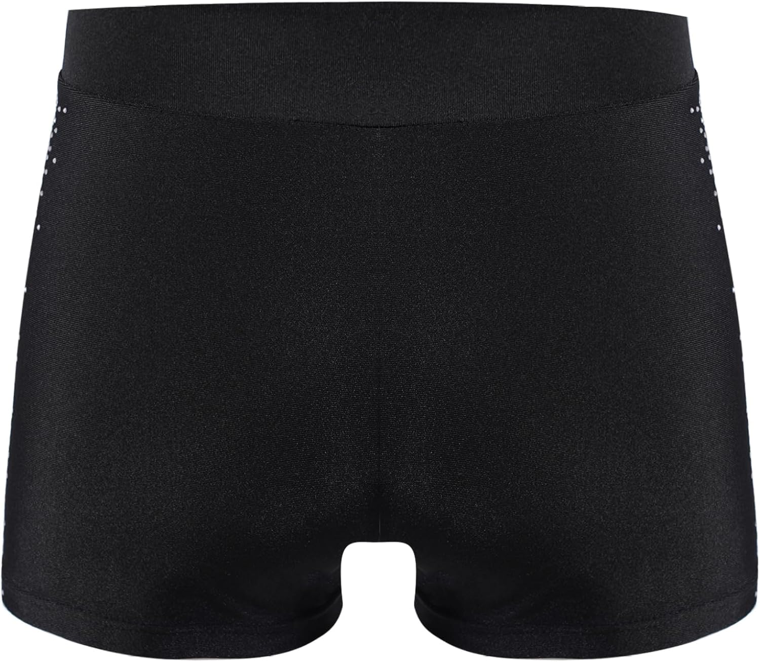 Kids Girls Sparkle Dance Shorts High Waist Gymnastics Workout Shorts Figure Ice Skating Bottoms