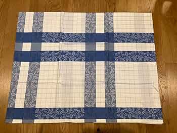 quatre saisons テーブルクロス約155×155 綿100%フランス Amazon