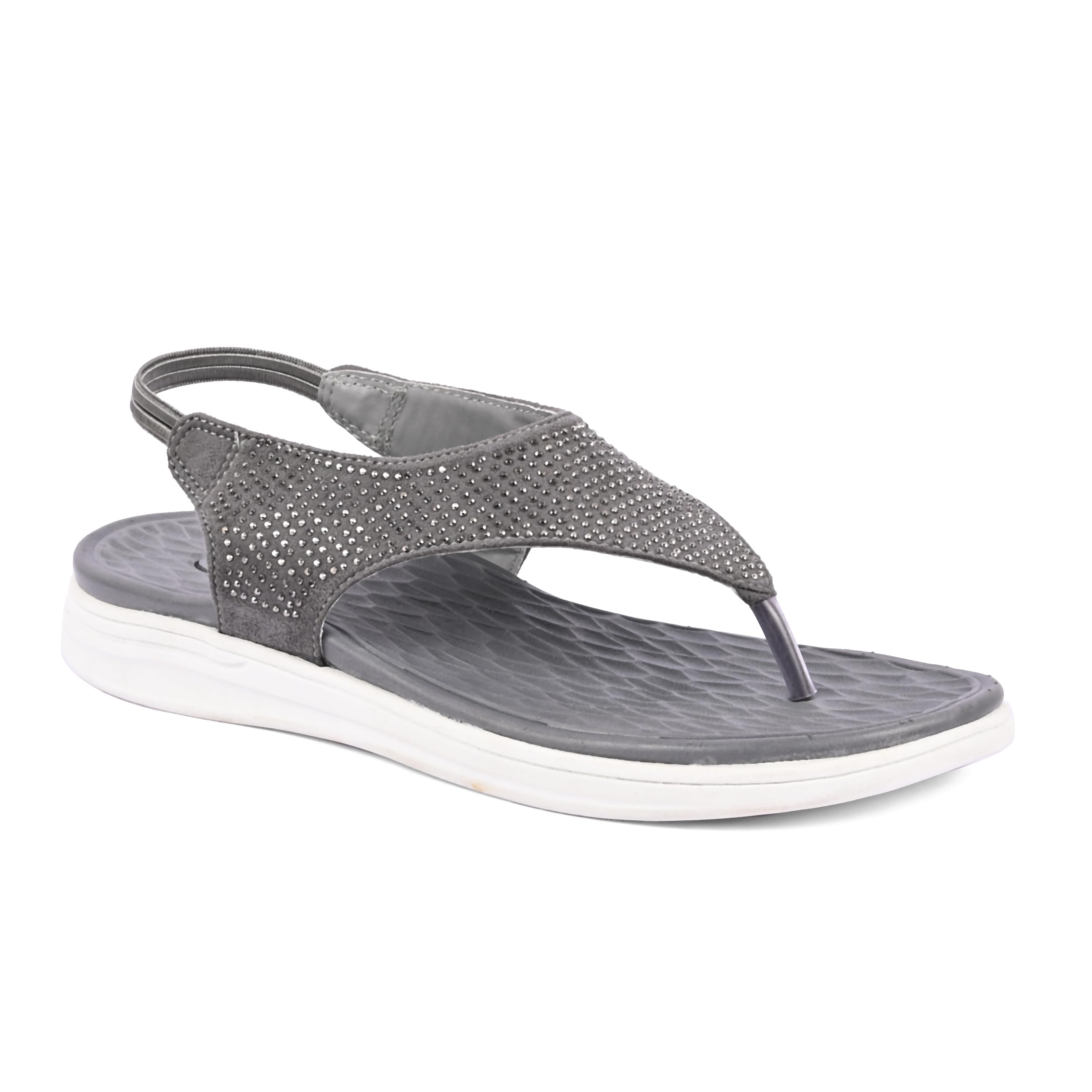 Bata Women NADIA SN-COM-SS23 Sandals(561-2653)(Grey)(8 UK/India) (B0D1C4D8WS) Amazon Price History, Amazon Price Tracker