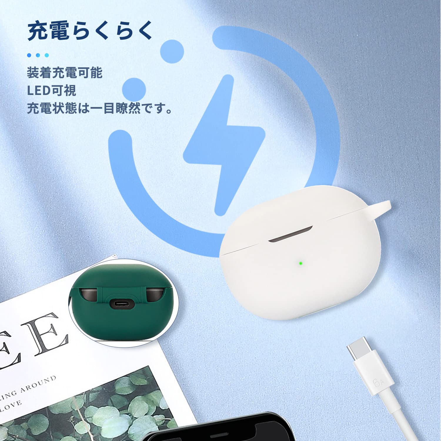 Amazon | SOUNDPEATS Mini HS 用 ケース カバー 【NOUKAJU