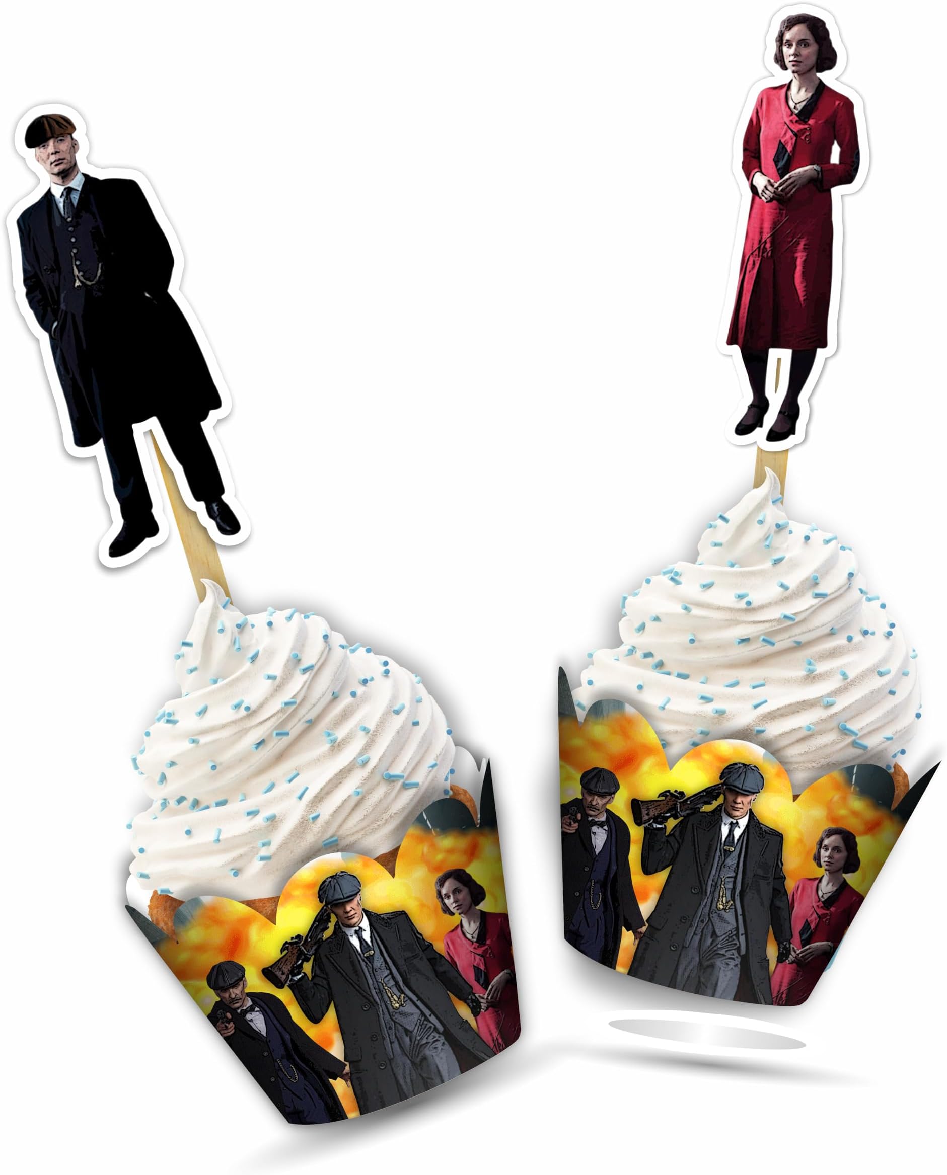 SeyalPeaky Blnders Cupcake Wrapper
