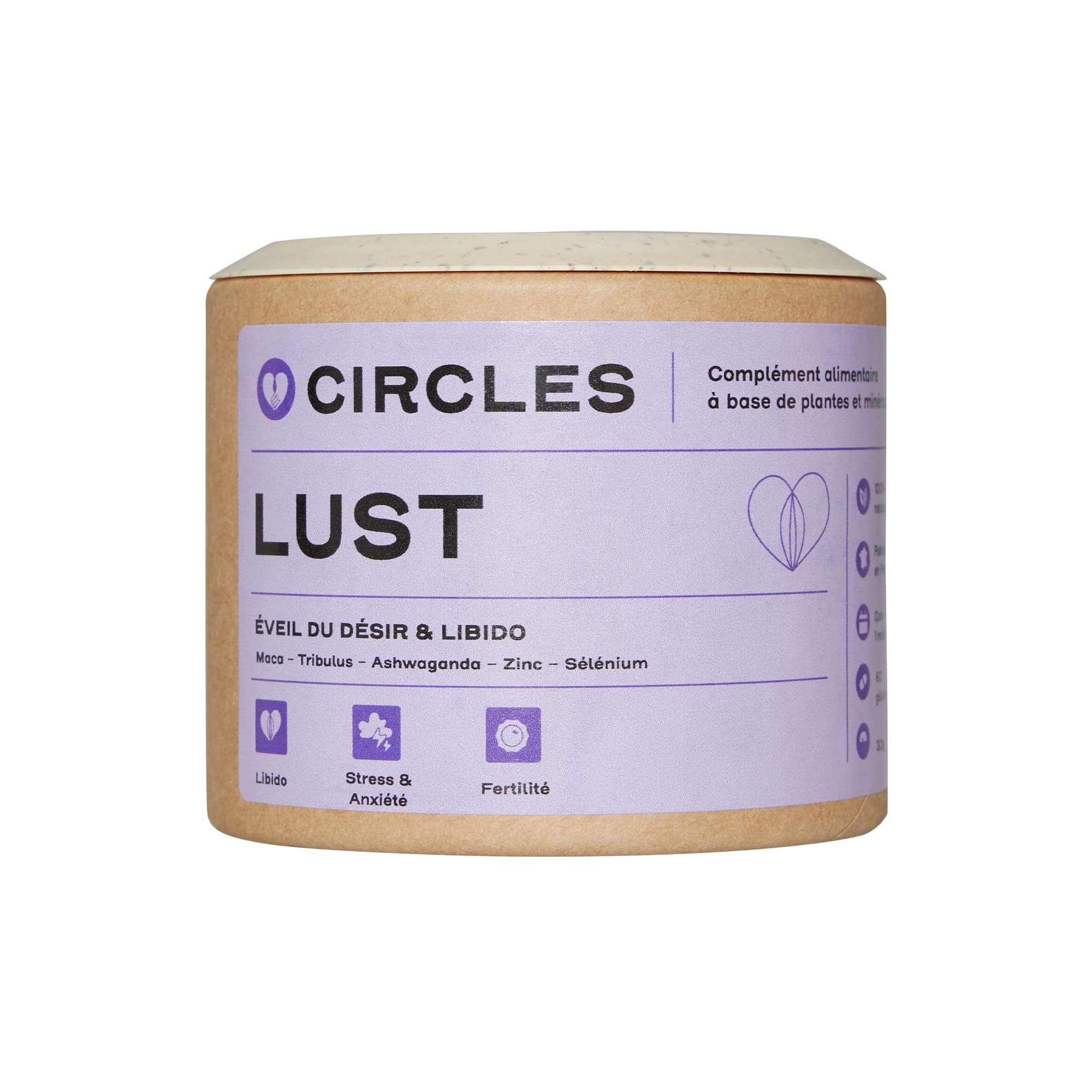Vitalité, Libido & Énergie | Maca, Ashwagandha, Tribulus, Zinc, Vitamines B6-B9 | Équilibre hormonal & bien-être intime LUST Femme