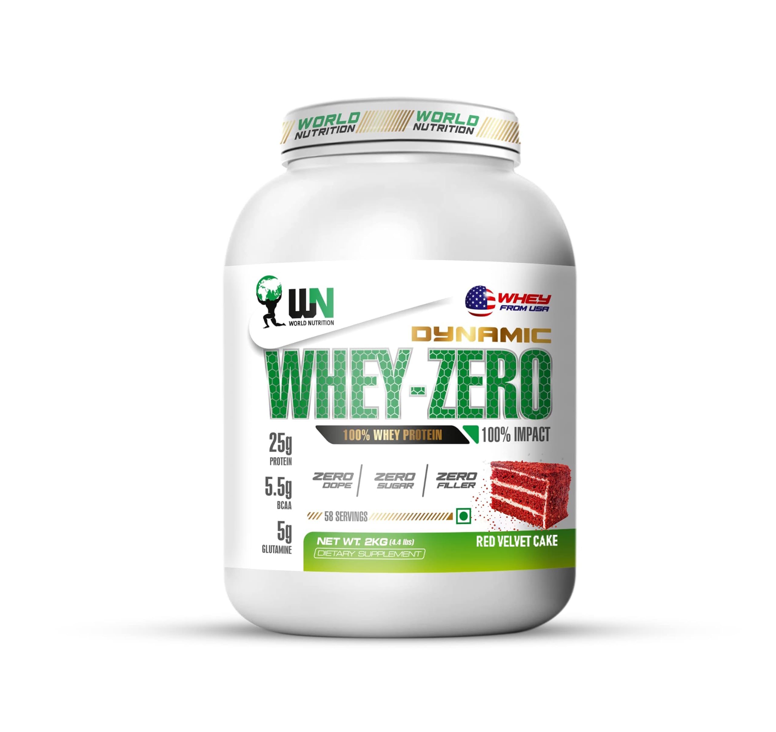 Dynamic Whey-Zero | Whey Protein Powder with 25g Protein, 5.5g BCAA & 5g Glutamine | For Muscle Growth, Workout Recovery & Strength Support | Cookies & Cream - 1Kg — Amazon image 16